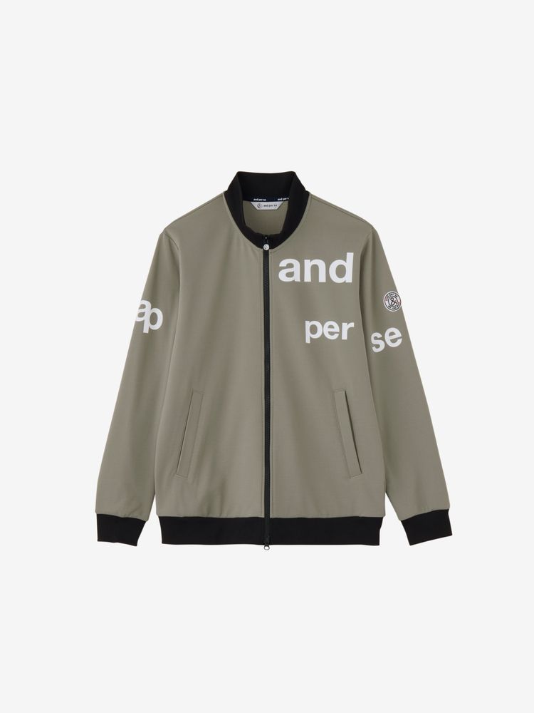 ショットスムーザースウェットフルジップブルゾン（メンズ）