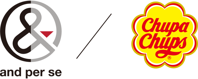 アンパスィとチュッパチャップスのロゴ